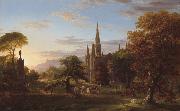 Thomas Cole The Return (mk13) oil painting on canvas